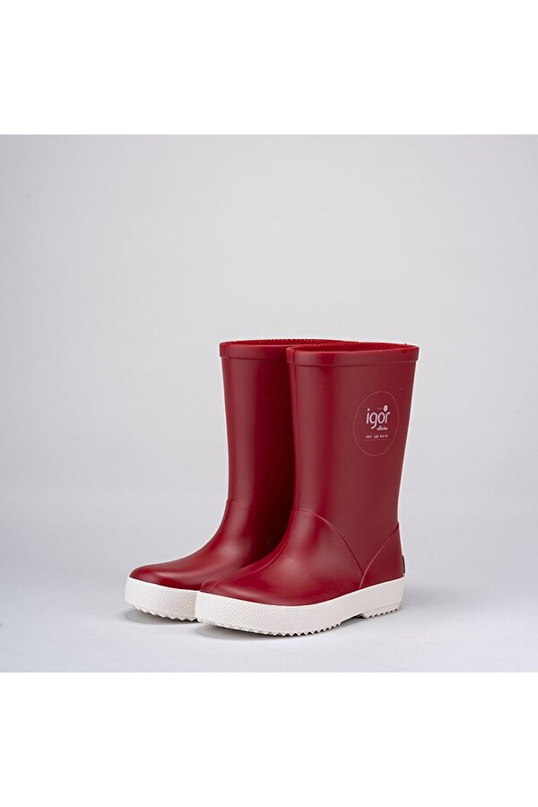 Igor Splash Nautico Çocuk Kırmızı Çizme