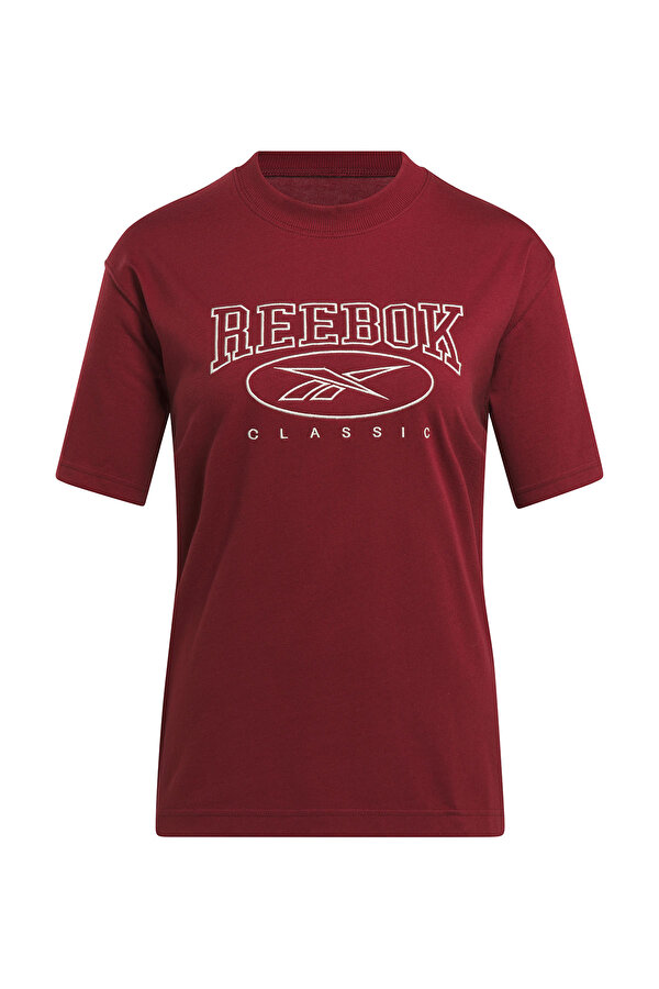Reebok Ae Tee Бордовый Женщина Футболка