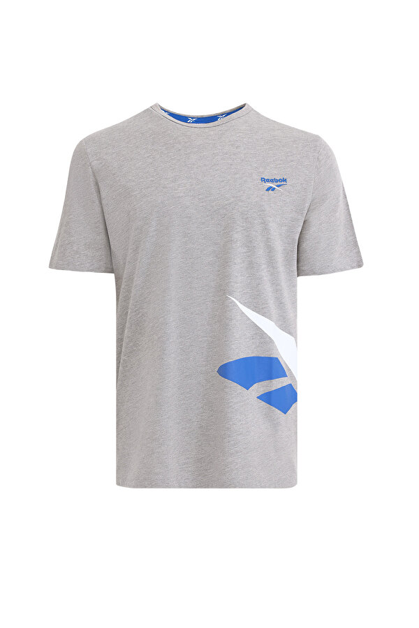 Reebok Ri Cross Check Tee Серый 014 Мужчина Футболка