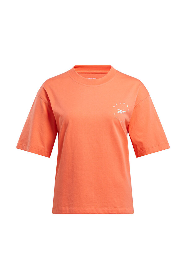 Reebok Q3 IDE TEE PINKISH ORANGE Woman 054