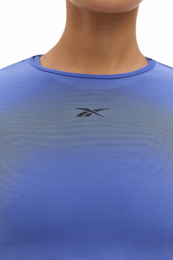 REEBOK Clothing Reebok Studio Mesh Ls Top Голубой 006