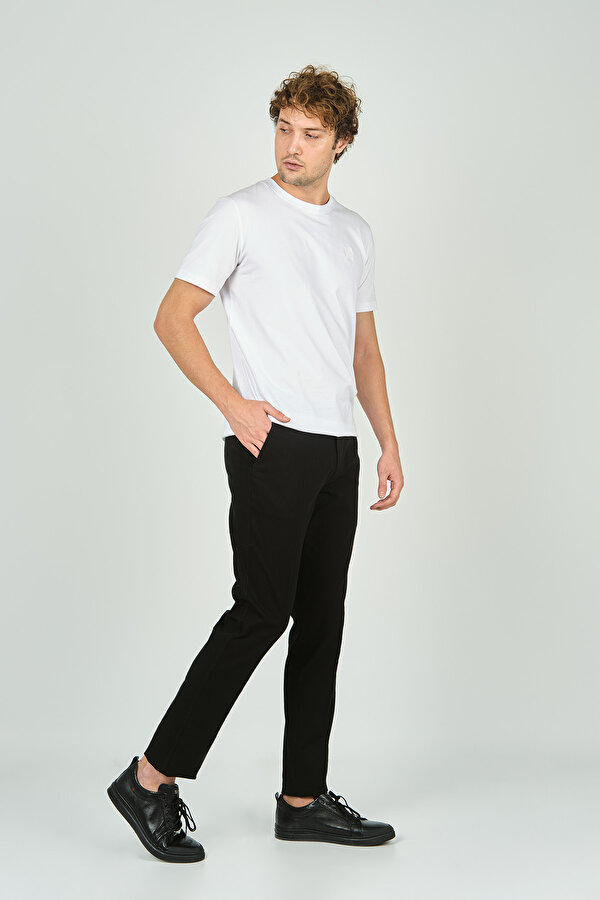 Rateks Erkek Regular Fit Pamuklu Spor Pantolon 4518 Siyah