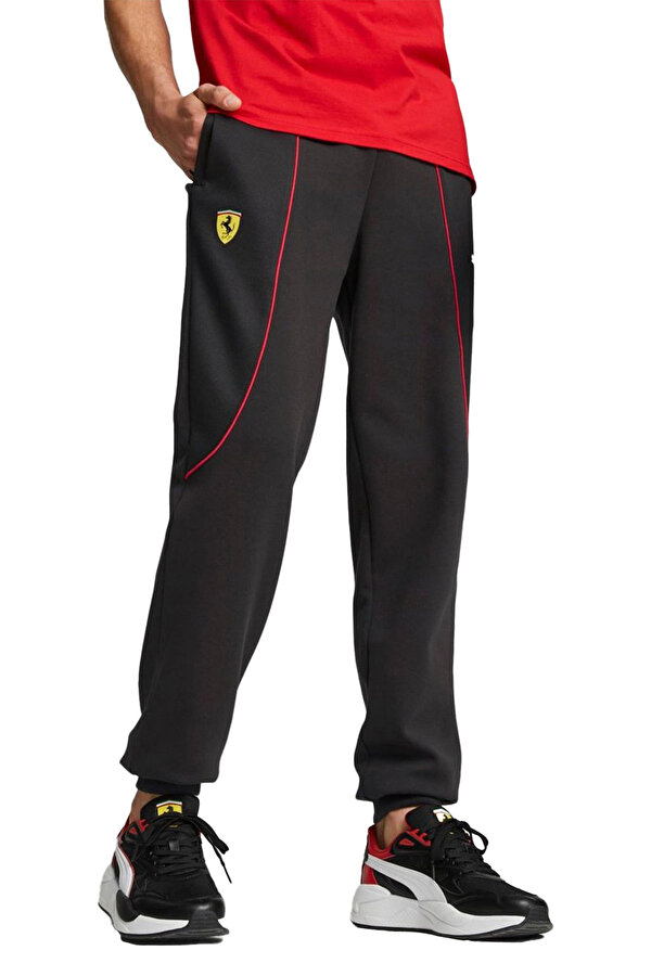 Puma Ferrari Race Sweat Pants BLACK Man 063 101816518 Flo