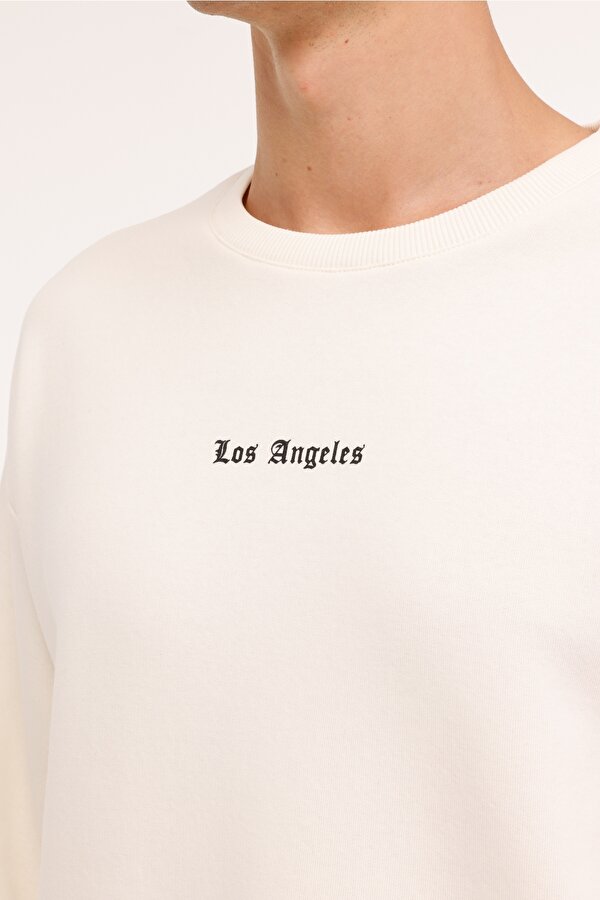 Kinetix ML FRANK 16CTY114 4PR Ekru Erkek Sweatshirt