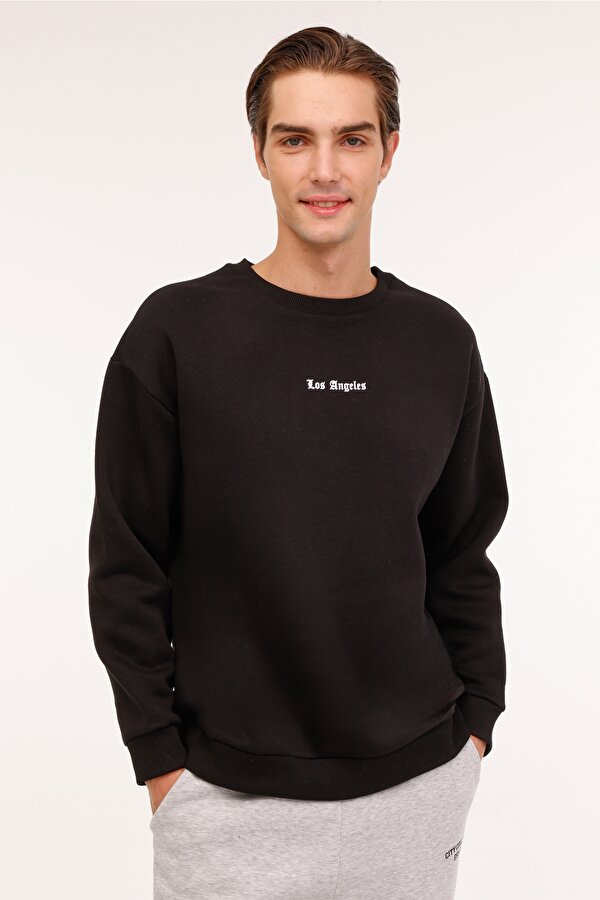 Kinetix ML FRANK 16CTY114 4PR Siyah Erkek Sweatshirt