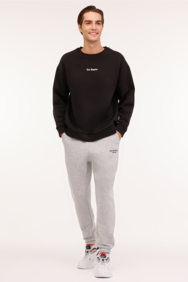 Kinetix ML FRANK 16CTY114 4PR Siyah Erkek Sweatshirt