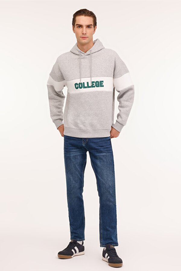 Kinetix ML WALTER 17CTY100 4PR GRI MELANJ Erkek Sweatshirt