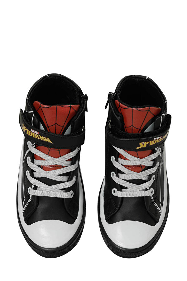 Spiderman ROMEO.F4PR Siyah Erkek Çocuk High Sneaker