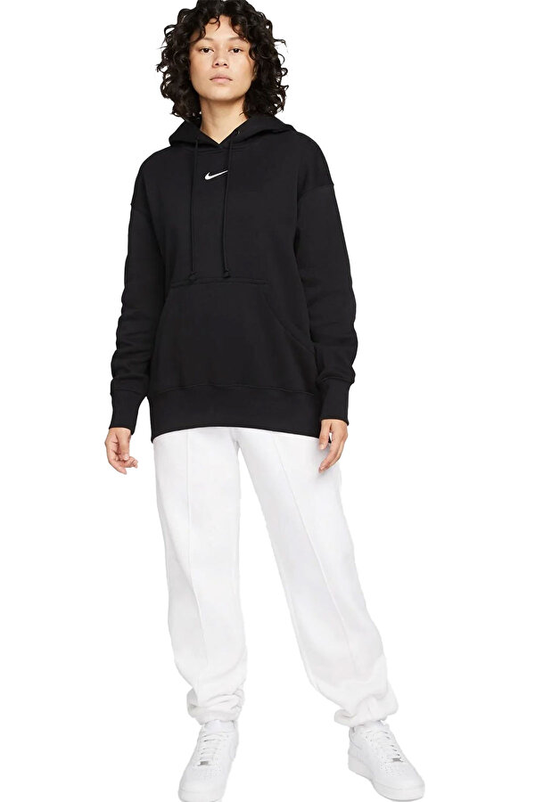Nike W NSW PHNX FLC OS PO HOOD BLACK Woman 060