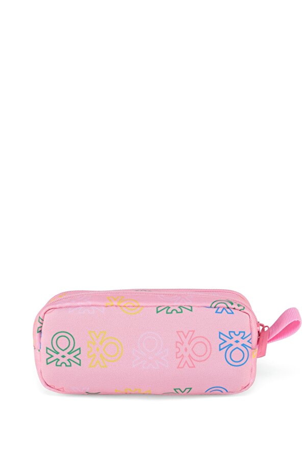 United Colors of Benetton . Minimal Logo Baskılı Çift Bölme Kız Çocuk Kalemlik