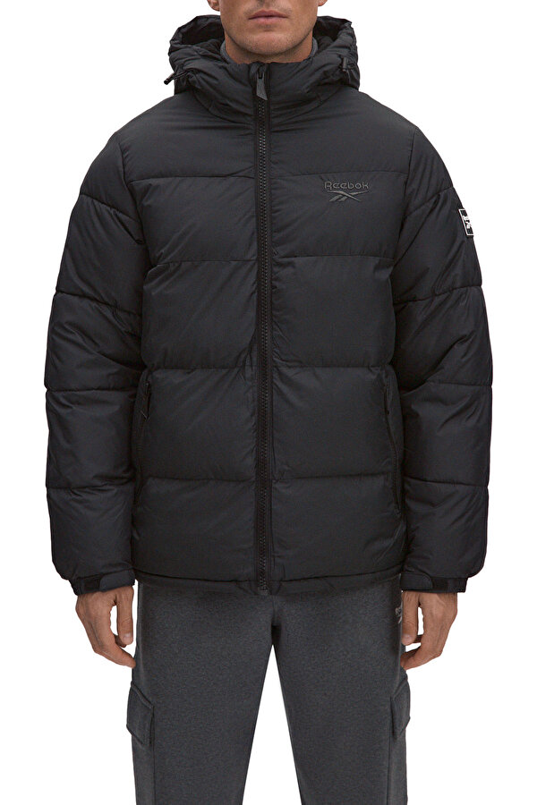 REEBOK Clothing Reebok Q4D Puffer Jacket 3Col Черный
