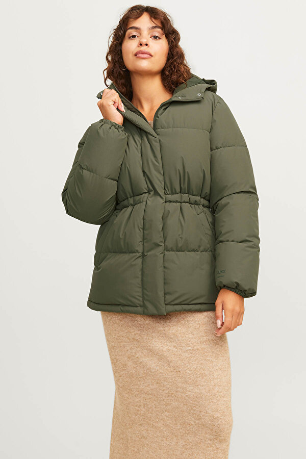 Jjxx JXWORLD PUFFER JACKET Yeşil Kadın Kaban