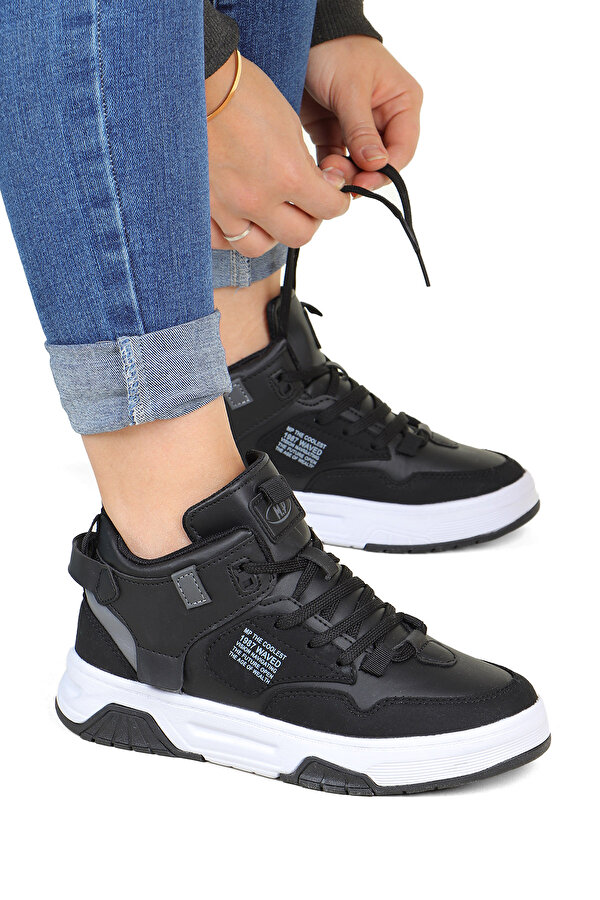 M.P . Waved Bilekli Cilt Unisex Spor Ayakkabı