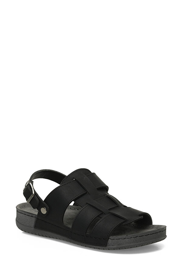 Polaris 408017.M5FX BLACK Man Sandals