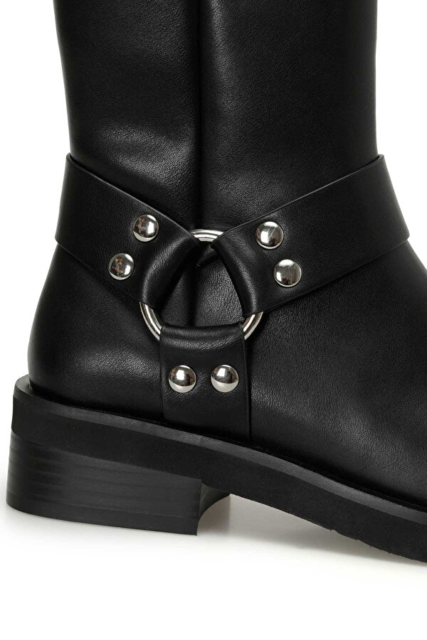 INCI LOWA 4PR Siyah Kadın Düz Bot - Görsel 8