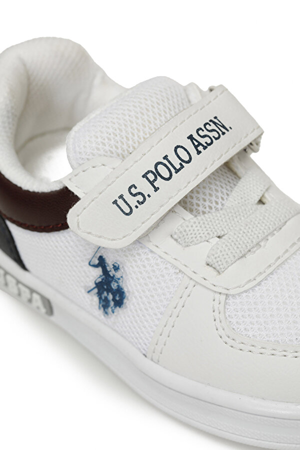 U.S. Polo Assn. CARREN 5FX Beyaz Erkek Çocuk Sneaker