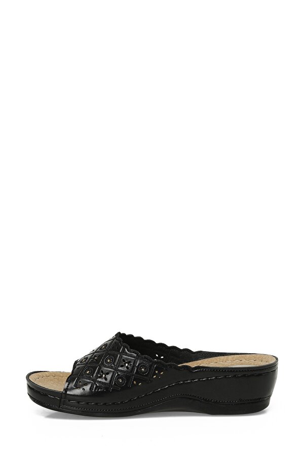 Polaris 164390.Z5FX Siyah Kadın Terlik