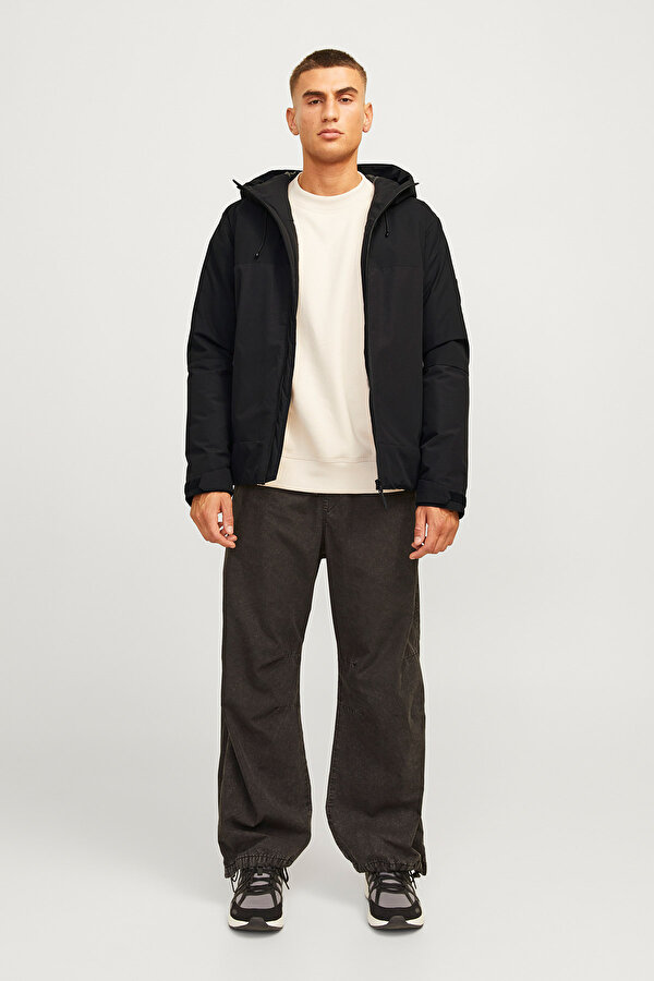 Jack & Jones JCOAIDEN TRANSITIONAL JAC Siyah Erkek Mont