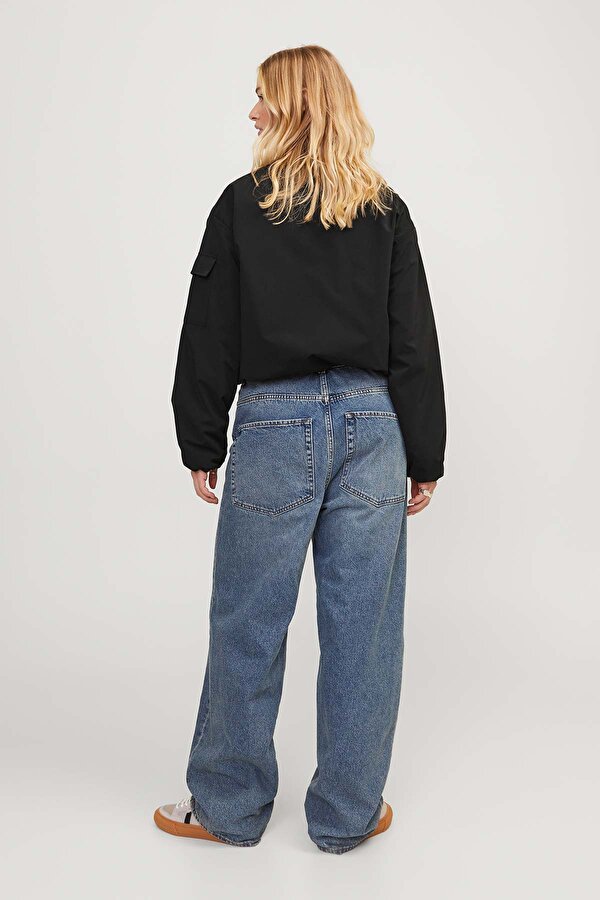 Jjxx JXLEILA BOMBER JACKET OTW Siyah Kadın Ceket