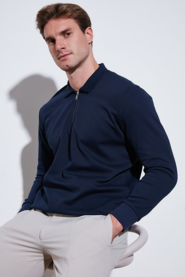 Buratti Erkek Sweat 5905789 İNDİGO