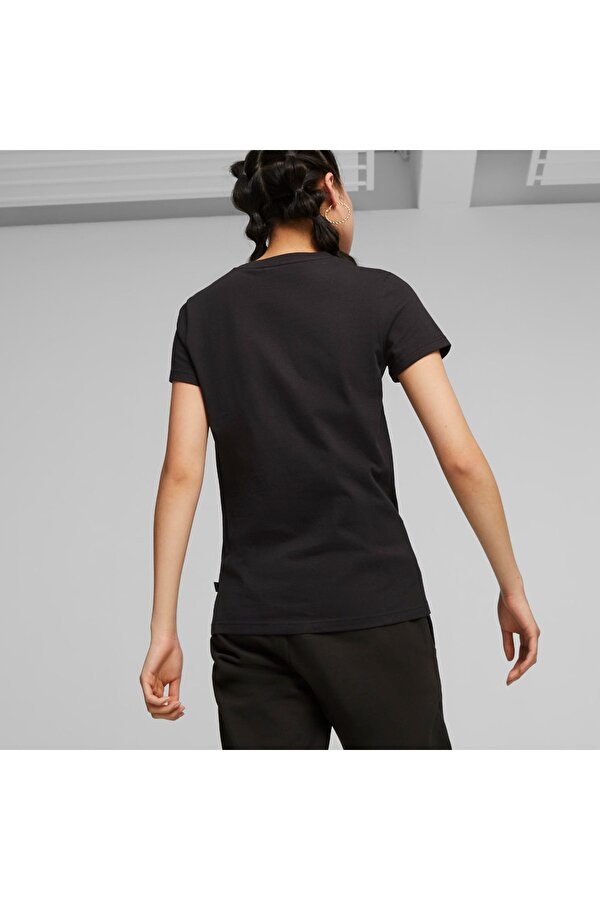 Puma Better Essentials Kadın Siyah Yuvarlak Yaka Tişört