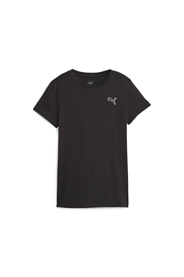 Puma Better Essentials Kadın Siyah Yuvarlak Yaka Tişört