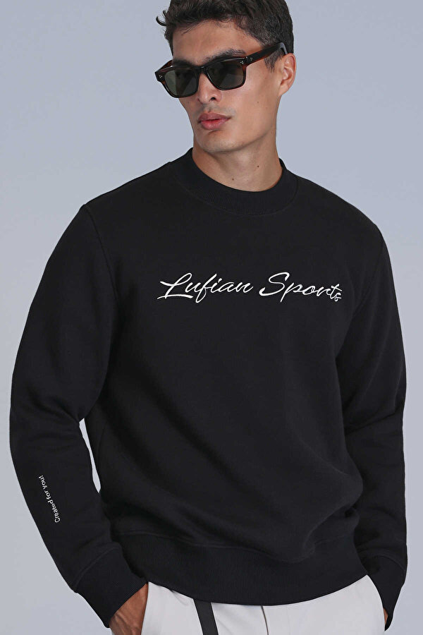 Lufian Erkek Sweat 112030137 SİYAH