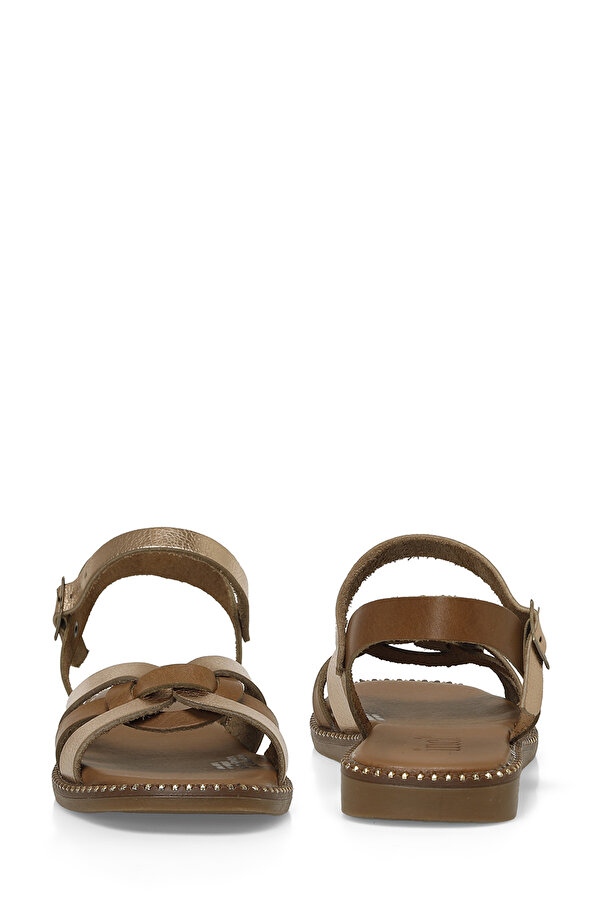 INCI ARIA 5FX Taba Kadın Düz Sandalet - Görsel 6