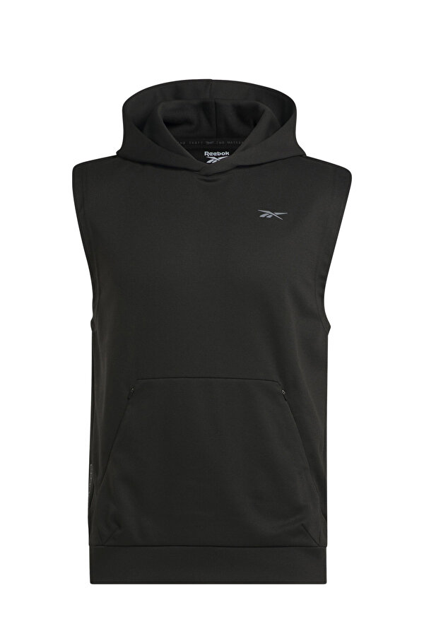 Reebok STRENGTH SLVLS HOODIE Siyah Erkek Sweatshirt