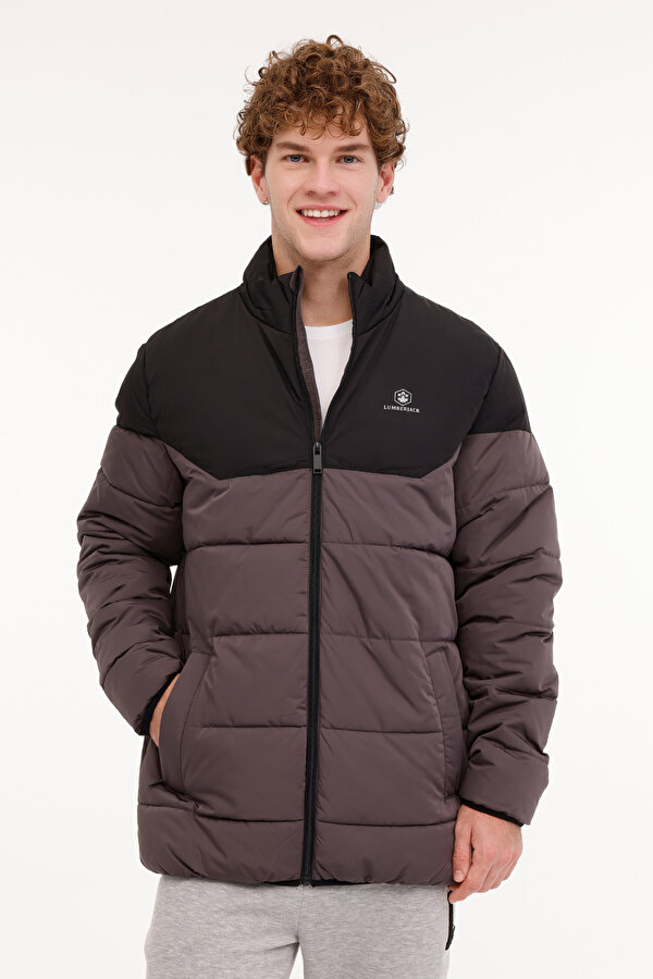 Lumberjack ML ADALBERT-CB COAT 4PR Gri Erkek Kısa Kaban
