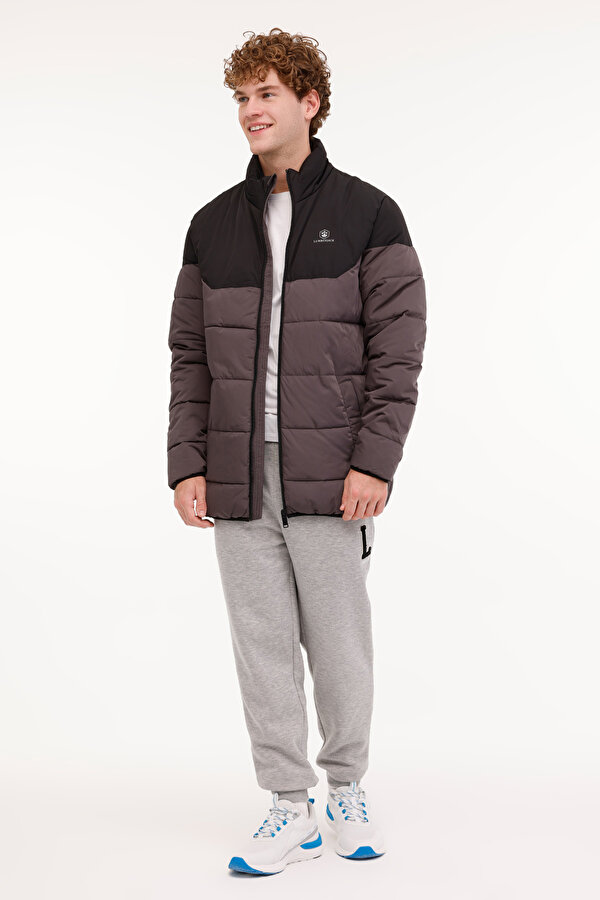 Lumberjack ML ADALBERT-CB COAT 4PR Gri Erkek Kısa Kaban