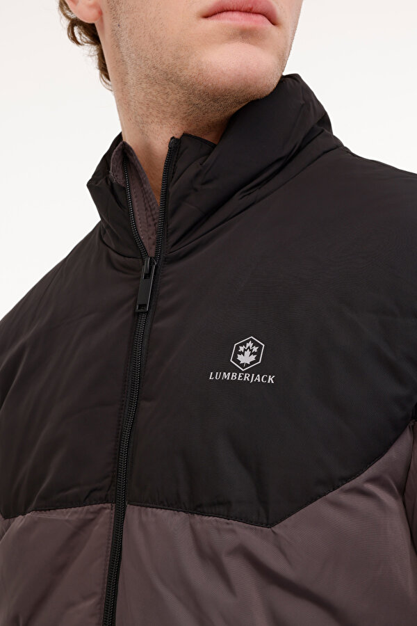 Lumberjack ML ADALBERT-CB COAT 4PR Gri Erkek Kısa Kaban