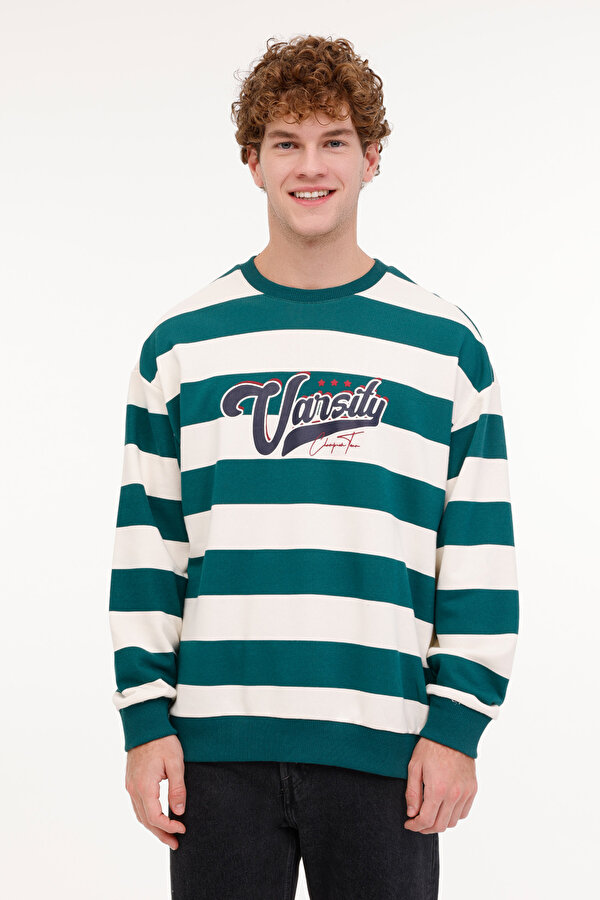 Kinetix ML NORRIS 16CTY104 4PR Yeşil Erkek Sweatshirt