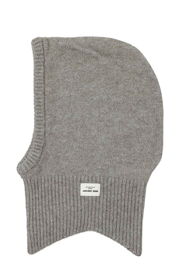 Jjxx JXKIARA KNITTED BALACLAVA PASTEL GRI Kadın Şapka