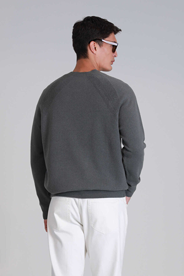 Lufian Erkek Kazak 112090128 DUMAN YEŞİL