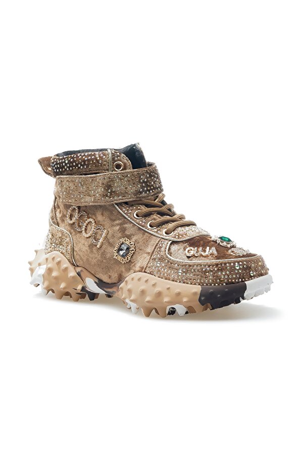 Guja Kadın Taşlı Casual Bot (36-41) 24k 24k351 Bt Z Camel