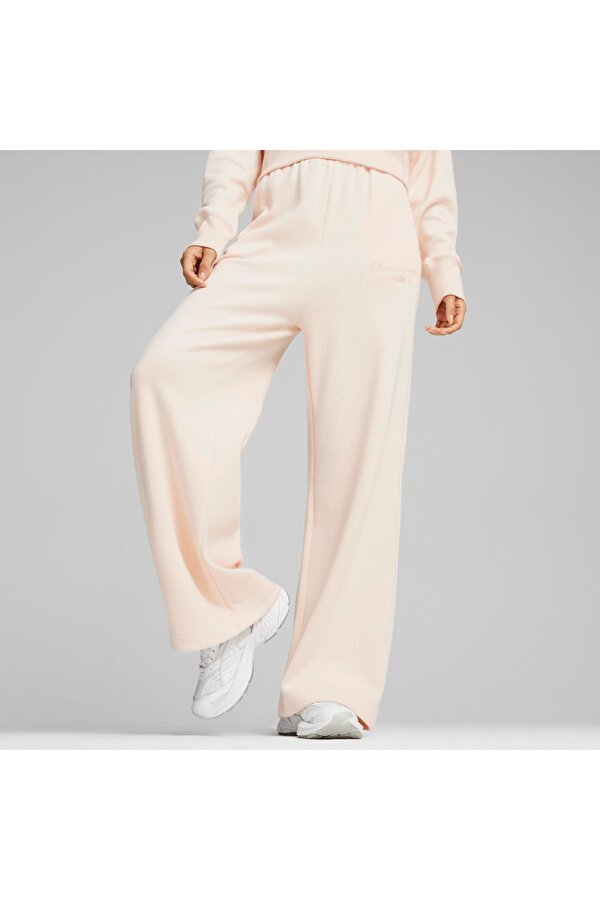 Puma Classics Relaxed Kadın Pembe Eşofman Altı