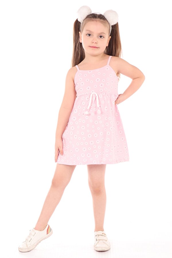 Toontoy Kids Toontoy Kız Çocuk Komple Baskılı Elbise