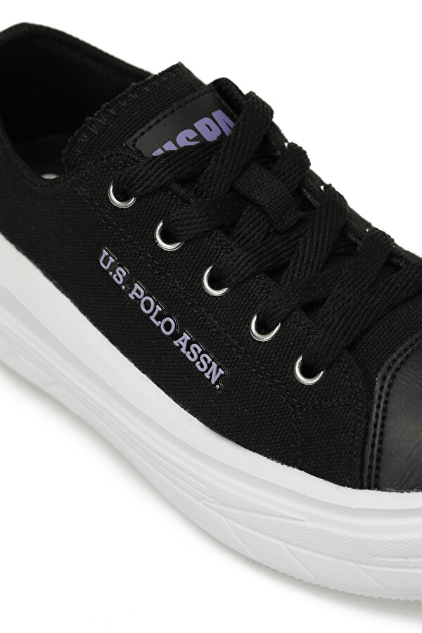U.S. Polo Assn. CLEME TEX  JR 5FX Siyah Kız Çocuk Sneaker