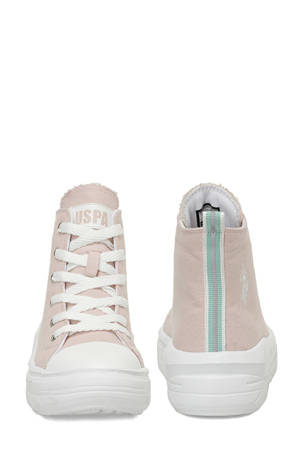 U.S. Polo Assn. CLEMENTINETEX JR 5FX Pembe Kız Çocuk High Sneaker