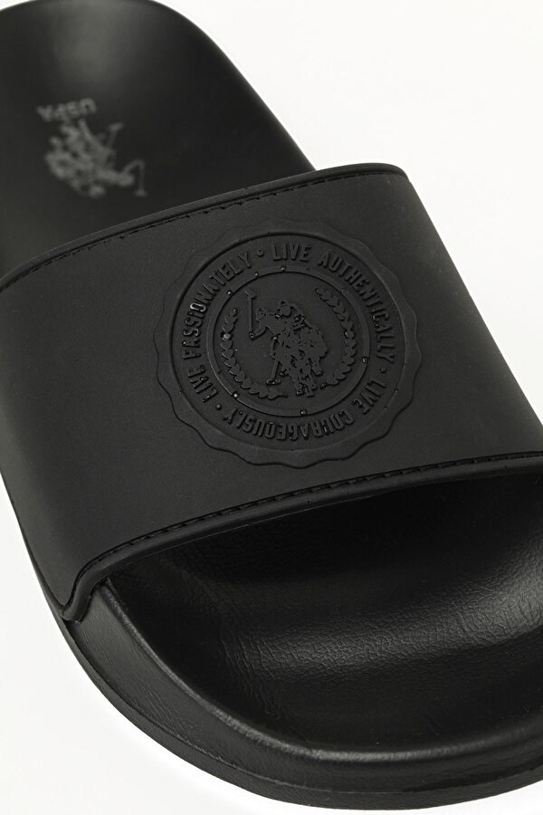 U.S. Polo Assn. SETH 5FX Siyah Kadın Terlik