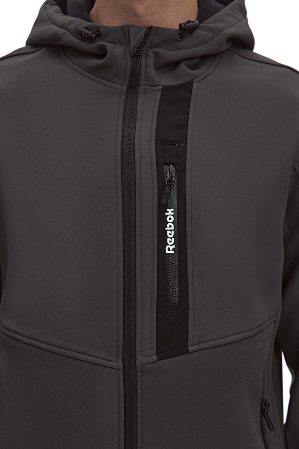 REEBOK Clothing Reebok Q4D Softshell Jacket Серый