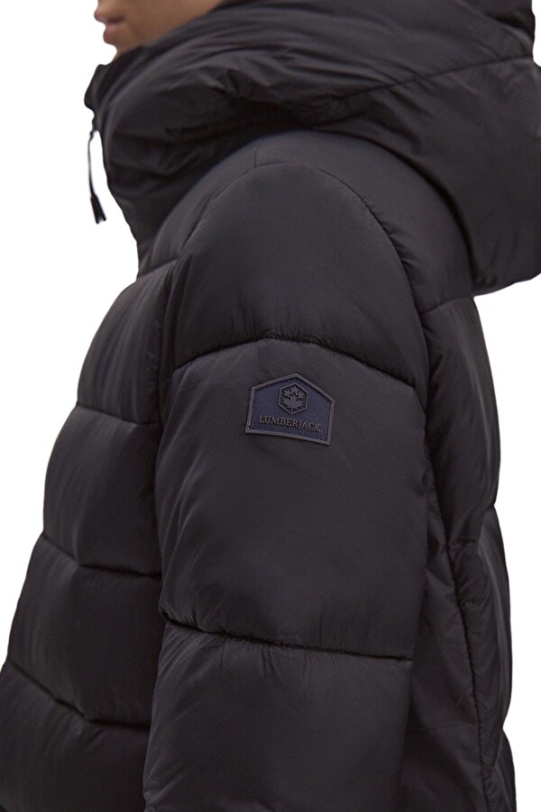 LUMBERJACK Clothing Lumberjack Hoodie Puffa Padded Coat Черный