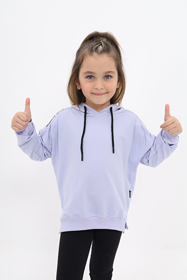 Toontoy Kids Toontoy Kız Çocuk Nakışlı Sweatshirt