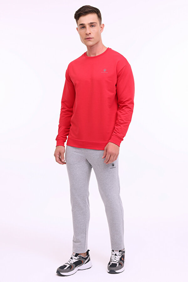 Lumberjack Mb Sn75 C Neck Sw 4Pr Красный Мужчина Джемпер