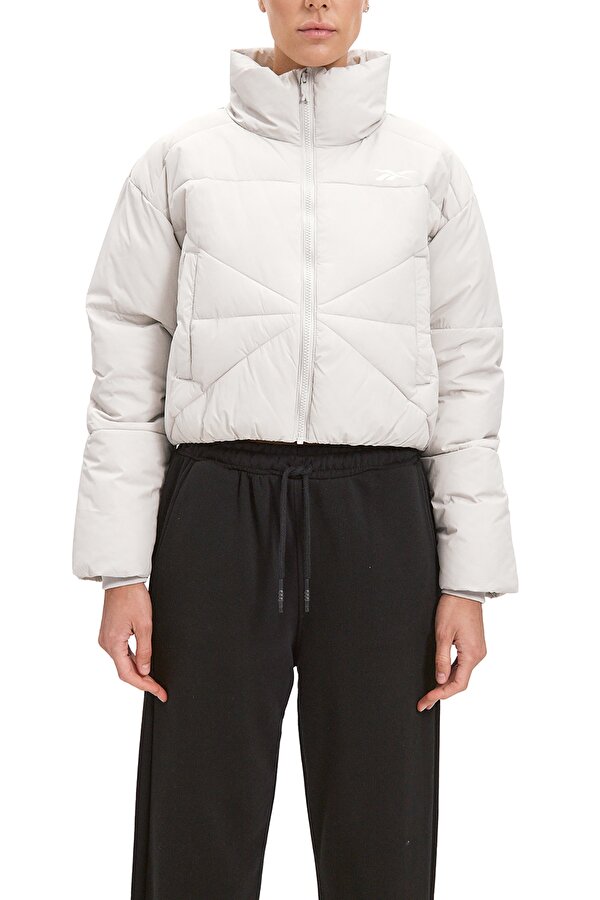 Reebok Alyssa Jacket Серый 016 Женщина Короткая Куртка