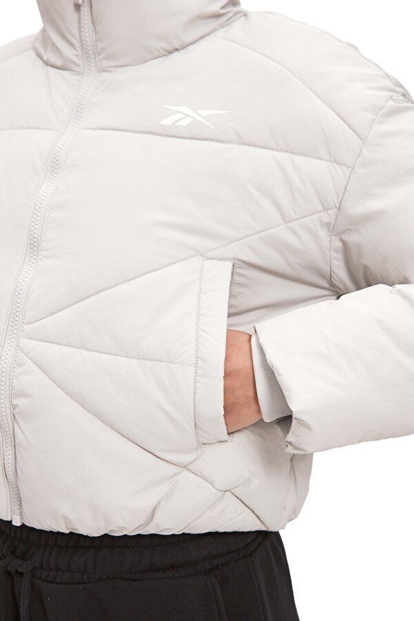 Reebok Alyssa Jacket Серый 016 Женщина Короткая Куртка