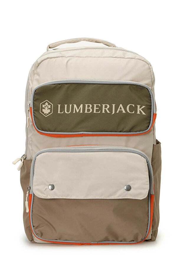 Lumberjack M BADA SRT 4PR EKRU Unisex Sırt Çantası
