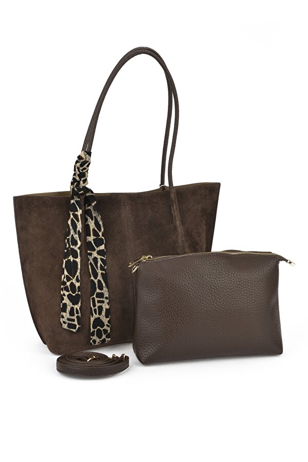 Ziya Kadın Omuz ve El Çantası 143979Z3093 Kahve