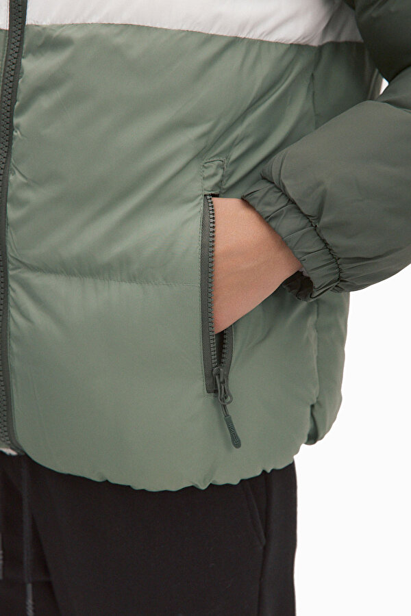 REEBOK Куртка Тедди Reebok Olrb878 Reversile Puffer Зеленый 024